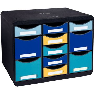 Module 11 tiroirs STOREBOX à l'italienne Beeblue