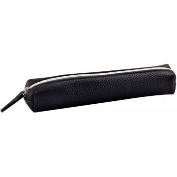 Mini trousse simili cuir noir
