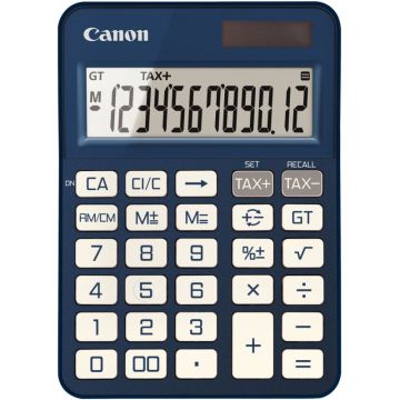 Machine à calculer pour bureau 12 chiffres Canon KS-125KB Bleu