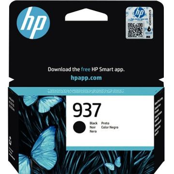 HP 937 cartouche d'encre noir authentique (4S6W5NE)