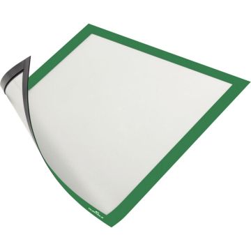 Sachet de 5 cadres d'affichage A4 magnétique vert