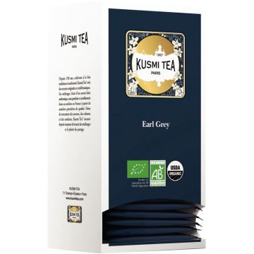 Boite de 25 sachet de Earl Grey Kusmi Tea