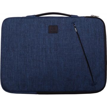 Housse informatique business 15 pouces bleu