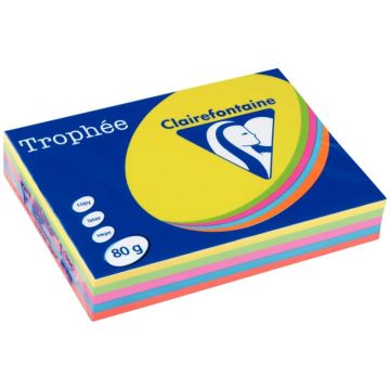 Ramette de 500 feuilles format A3 80g assortis intense CLAIREFONTAINE