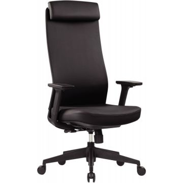 Fauteuil MTGA55X cuir noir