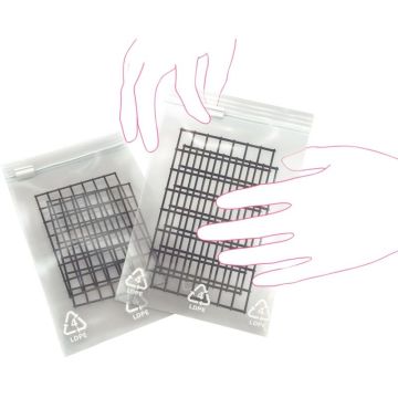 Carton de 1000 sachets ZIP 40x60mm transparent
