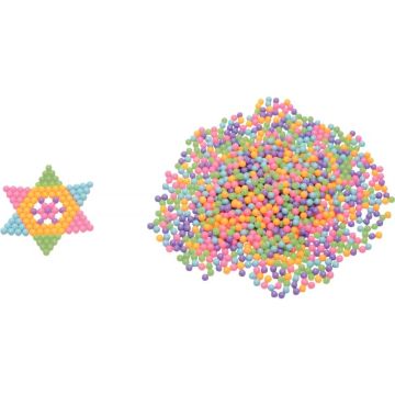 Sachet de 5000 aqua perles diamètre 5mm coloris fluo assortis