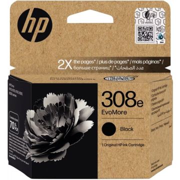 HP 308 cartouche d'encre noire haute capacité authentique (7FP22U)