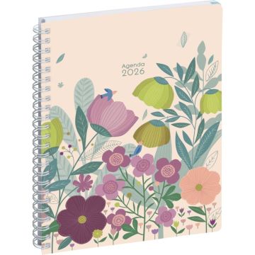 Agenda semainier Easytime Mini labo 15x21 Blanc