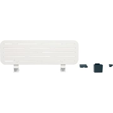 Organisateur de bureau brochable Ergo avec support pour PC portable gris clair