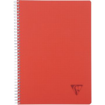 Cahier à reliure intégrale 180 pages LINICOLOR ESSENCE, format A4, quadrillé 5x5