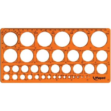 Blister trace cercles 1 à 35mm