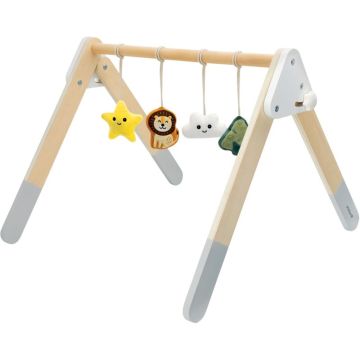 Portique d'activités en bois