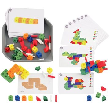 Set d'initiation à la construction 88 pièces + 25 fiches