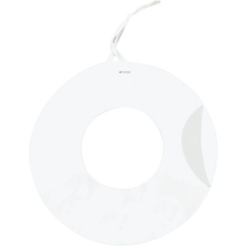 Lot de 10 couronnes carton adhésives diamètre 30cm