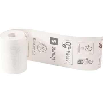 Paquet de 20 bobines thermiques format  57mm x 30mm x 9m pour Sumup