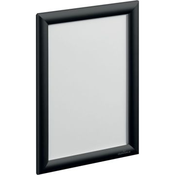 Cadre d'affichage clipsable A4 noir