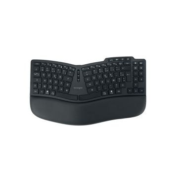 Clavier compact  ergonomique rechargeable kensington noir