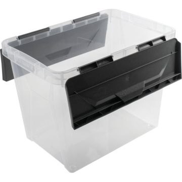 Boite de rangement ONYX 15L transparente