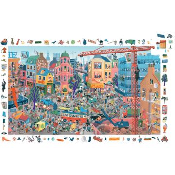 Puzzle d'observation 200 pièces, la ville