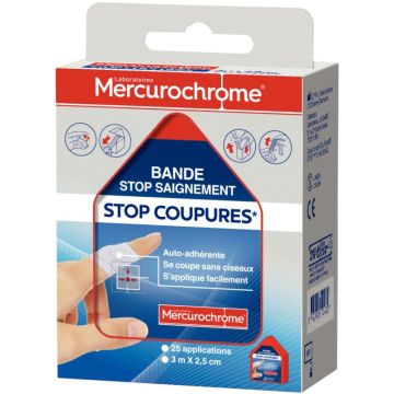 Bande stop coupures 3mx2,5cm