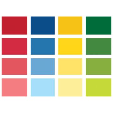 Tapis 180x130cm dégradé de couleurs