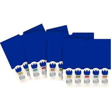 COLORCODE lot de 4 supports