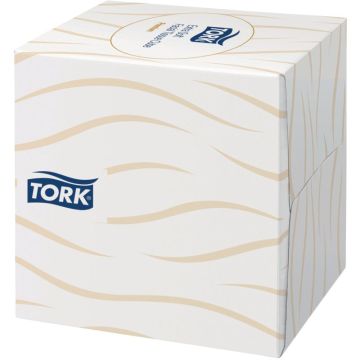 Boite de 100 mouchoirs Tork cubique