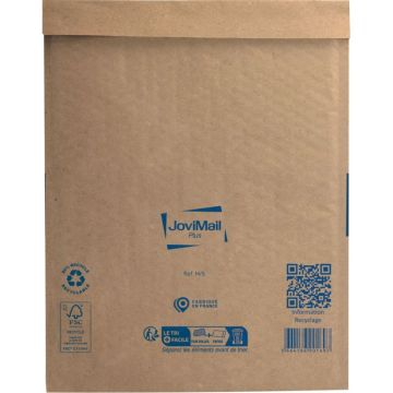 Carton de 100 pochettes bulles papier renforcé 270x360