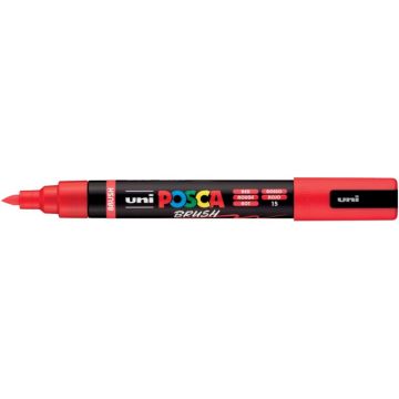 Marqueur Posca pointe moyenne Brush rouge