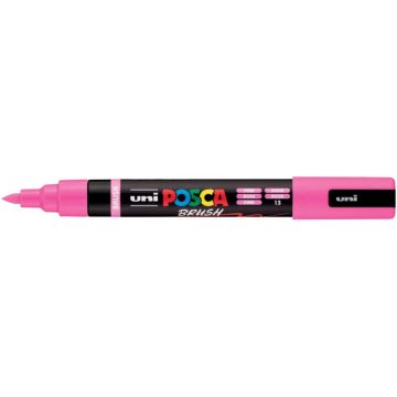 Marqueur Posca pointe moyenne Brush rose clair