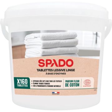 Seau 16 dose lessive spado coton