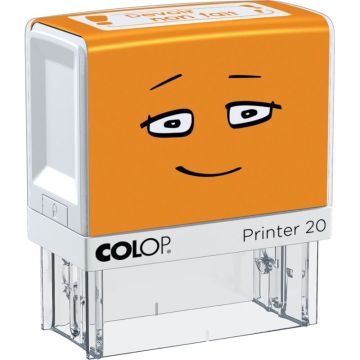 Tampon "Devoir non faît" orange