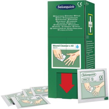Boîte de 40 lingettes lave-blessures