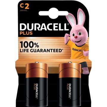 Blister 2 piles 1,5V Plus C / LR14