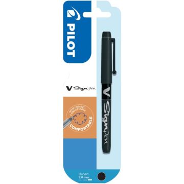 Blister de 1 feutre VSign Pen noir