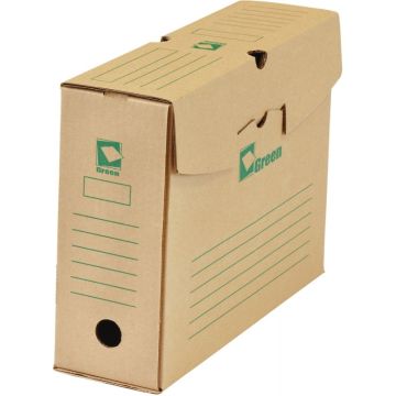 Paquet de 25 boîtes archives 34x25 dos de 10 GREEN
