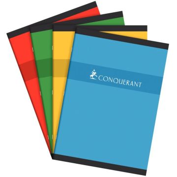 Cahier piqué 192 pages, format A4, quadrillé 5x5