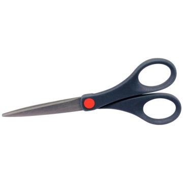 Ciseaux universels FIRST, anneaux symétriques en plastique, bouts pointus 17cm