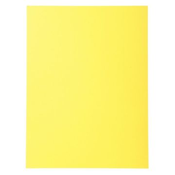 Paquet de 100 chemises 170g FOREVER, format 24x32 cm, jaune