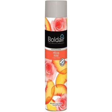Aérosol 750ml désodorisant BOLDAIR pêche