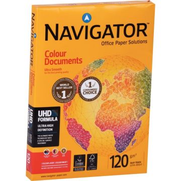Ramette de 500 feuilles format A3 120g blanc NAVIGATOR