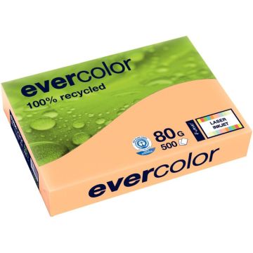 Ramette de 500 feuilles format A3 80g saumon recyclé