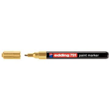 Marqueur peinture permanent E791 pointe ogive or