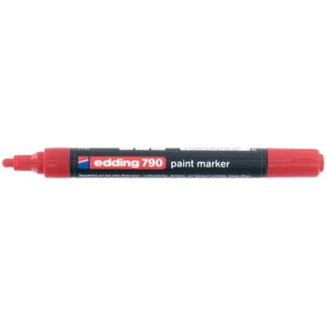 Marqueur peinture permanent E790 pointe ogive rouge