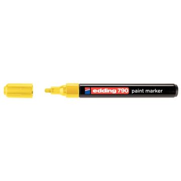 Marqueur peinture permanent E790 pointe ogive jaune