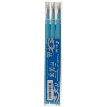 Étui de 3 recharges Frixion turquoise