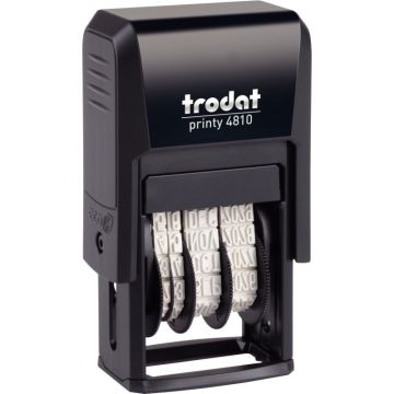 Dateur Printy 3,8 mm à encrage automatique sans plaque encré noir