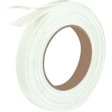 Rouleau adhésif double face mousse 18mmx5m blanc