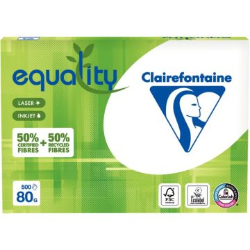 Ramette de 500 feuilles format A3 80g 50% recyclé EQUALITY